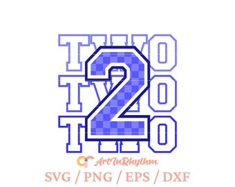 Two year old svg, second birthday svg, 2nd birthday svg, Checkered two Svg, Birthday girl svg, Birthday boy svg, two baby birthday shirt svg