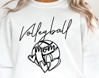 Volleyball mom svg, Volleyball mom game day shirt, Volleyball mom PNG cricut sublimation, Volleyball mom logo graphic, Volleyball ball svg