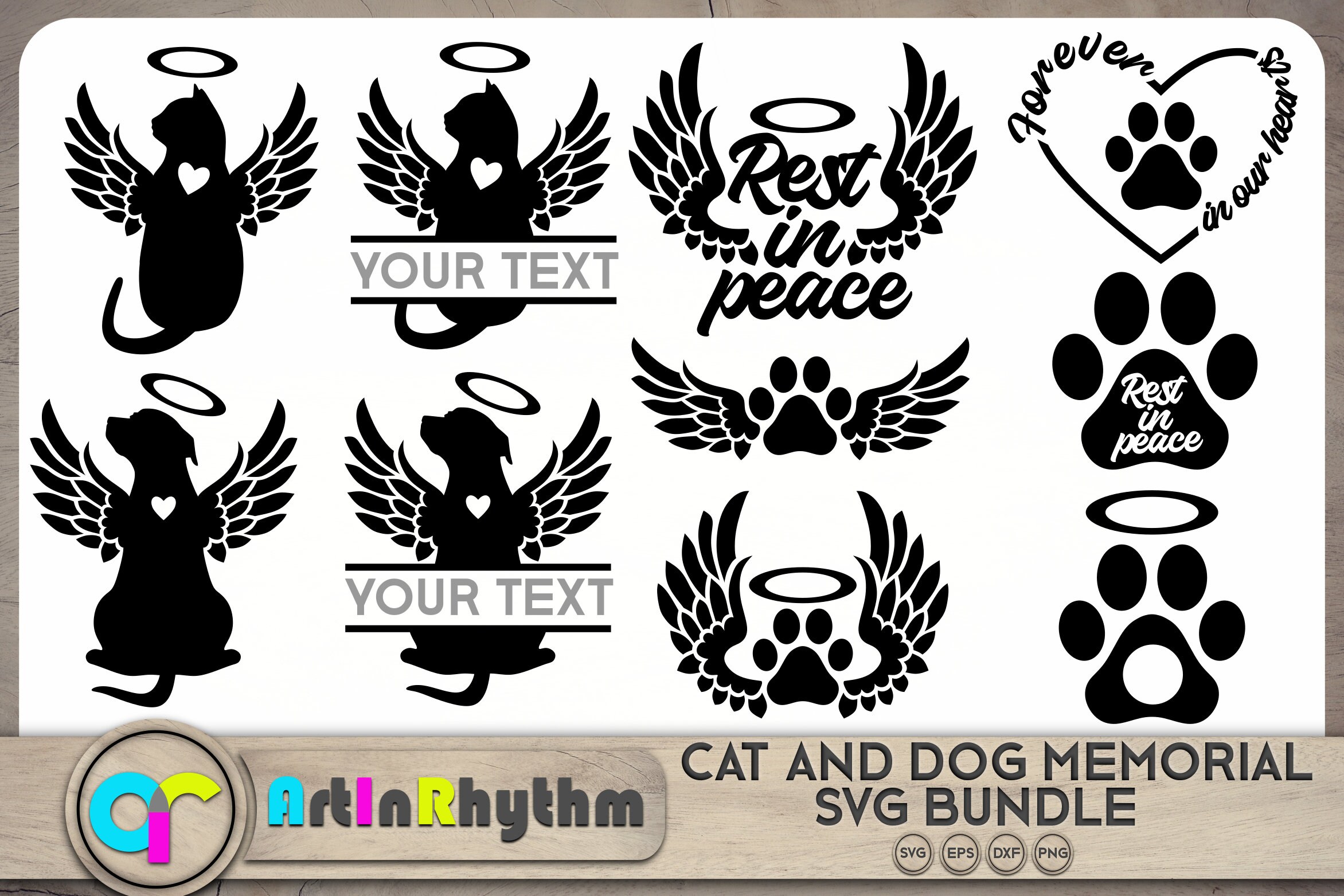 Pet Memorial Svg Pet Loss Svg Dog Paw Print Svg Dog - Etsy