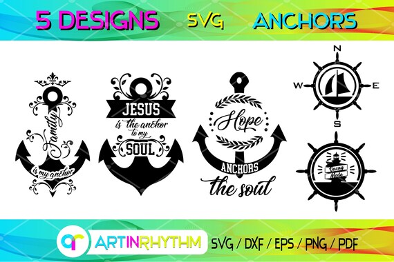 Download Hope Symbol Dxf Eps Png File Anchor Svg File Marine Floral Svg Navy Cutting Files Anchor Floral Anchor Flower Svg Anchor Cut File Craft Supplies Tools Embellishments Gkjwonosari Com