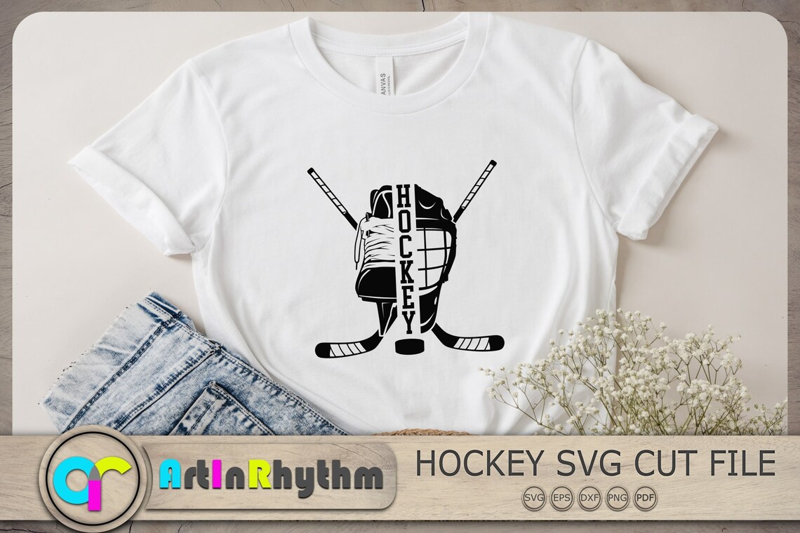 Hockey Svg Ice Hockey Svg Hockey Shirt Design Hockey Etsy