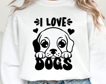 I love dogs, Dog lover svg, Dog mom svg, Dog mama svg, Dog parent shirt svg, Funny dog svg, Dog lover svg, Dog svg files, Dog cut files