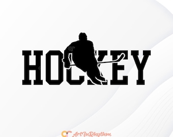 Hockeyspieler-Svg, Hockeyspieler-Svg, Eishockey-Svg, Hockey-Puck-Svg, Hockeyschläger-Svg, Sport-Svg, Hockey-Shirt-Design, Hockey-Svg-Schnittdatei