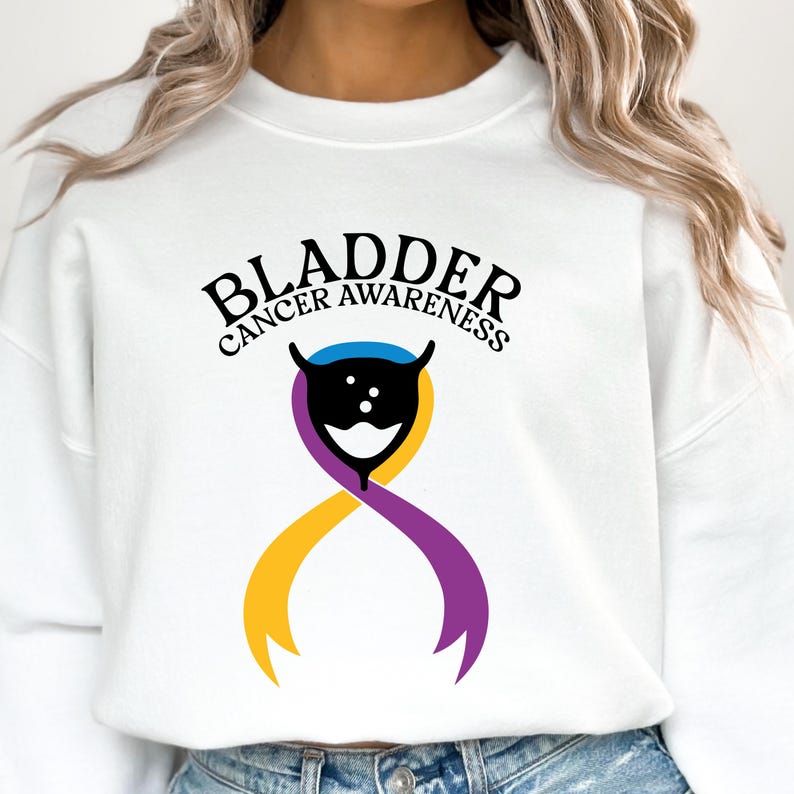 Bladder Health Ribbon Bladder Cancer Awareness Ribbon Svg, Bladder Cancer Awareness Month Svg ...