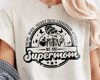 Mama svg, Mama Leben svg, Mama Ära svg, super Mom svg, Mama Frau messy bun Leggings Kaffee svg, Messy bun Mama svg, Mutter svg, Mama Shirt svg