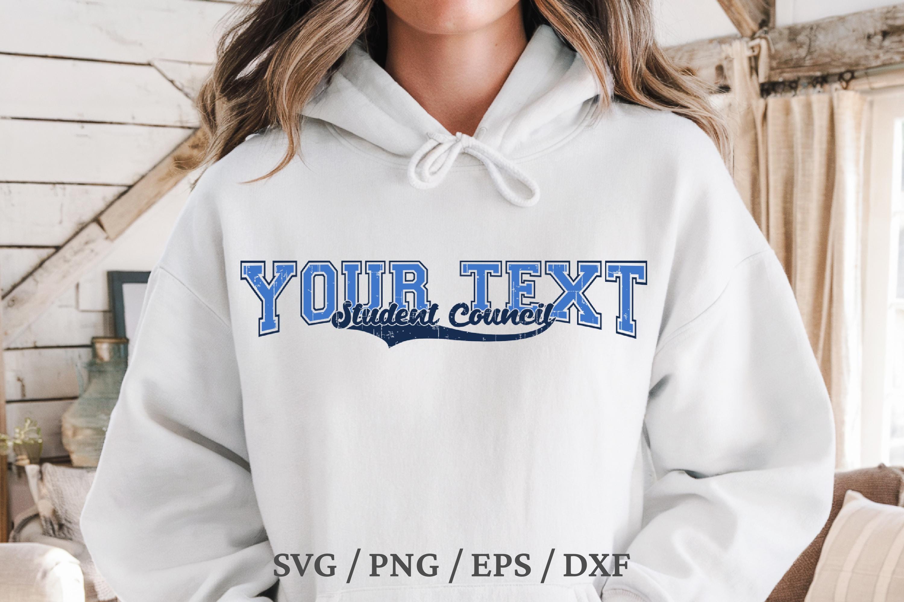 Personalized Student Council Shirt Svg, Custom Text Student Council ...