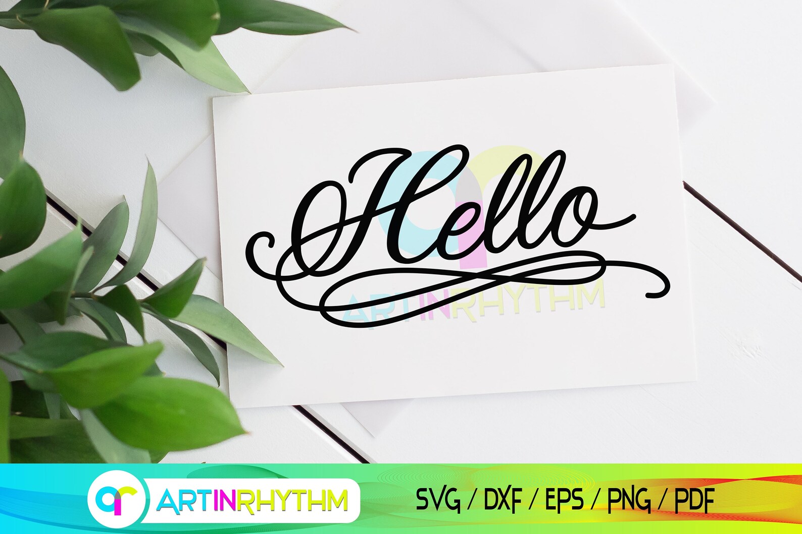 Hello Svg Cut File Hello Svg Cursive Hello Svg Hello | Etsy