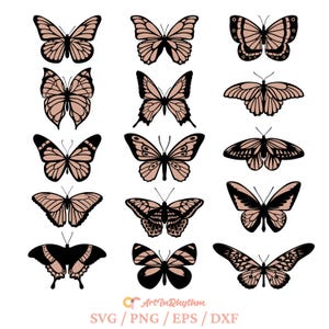 Butterfly Svg, Layered Butterfly Svg, Butterfly Svg Bundle, Butterfly Svg Files, Butterfly Clip Arts, Butterfly Svg Cut Files, Butterfly PNG