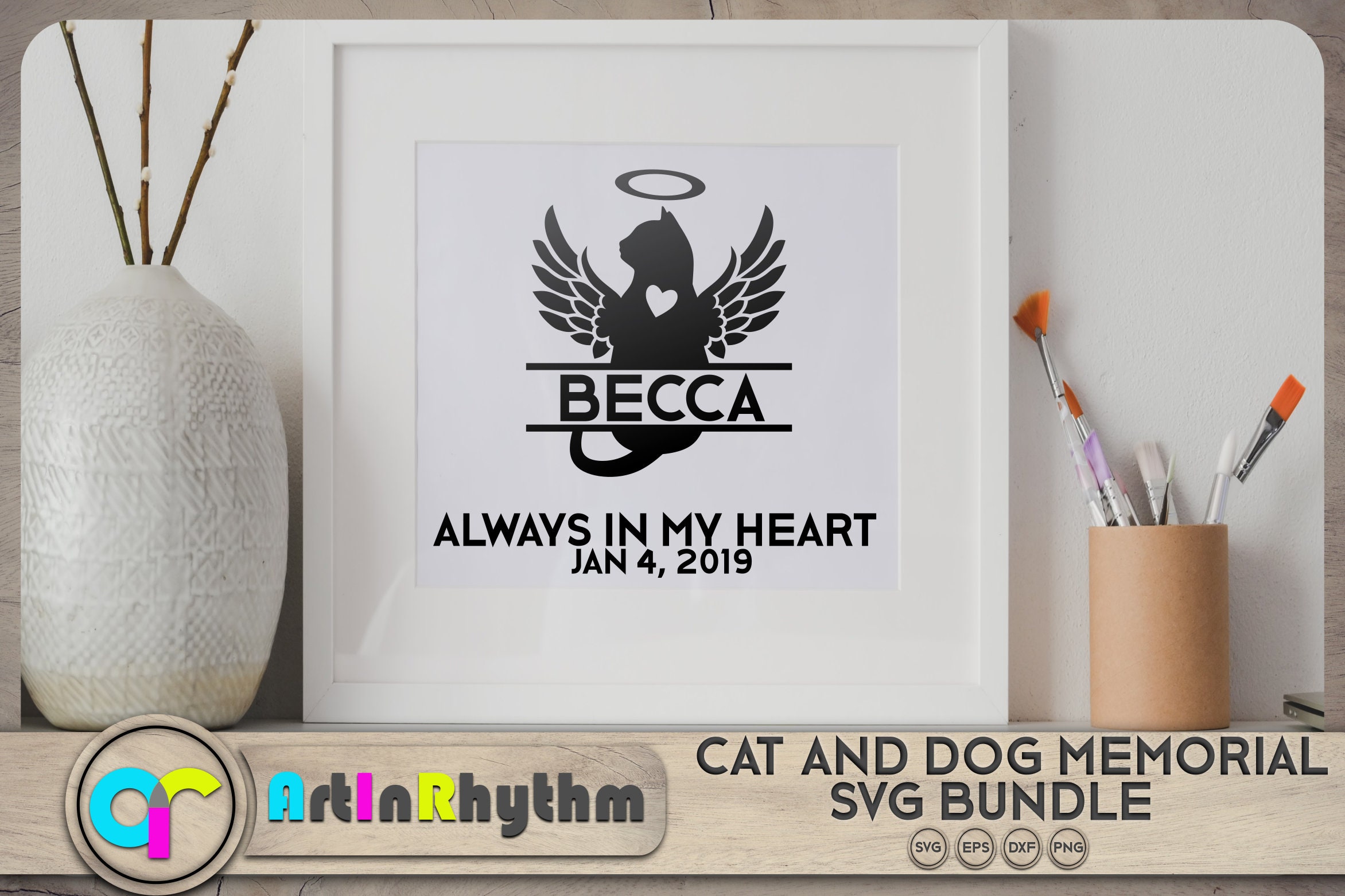 Pet Memorial Svg Pet Loss Svg Dog Paw Print Svg Dog - Etsy