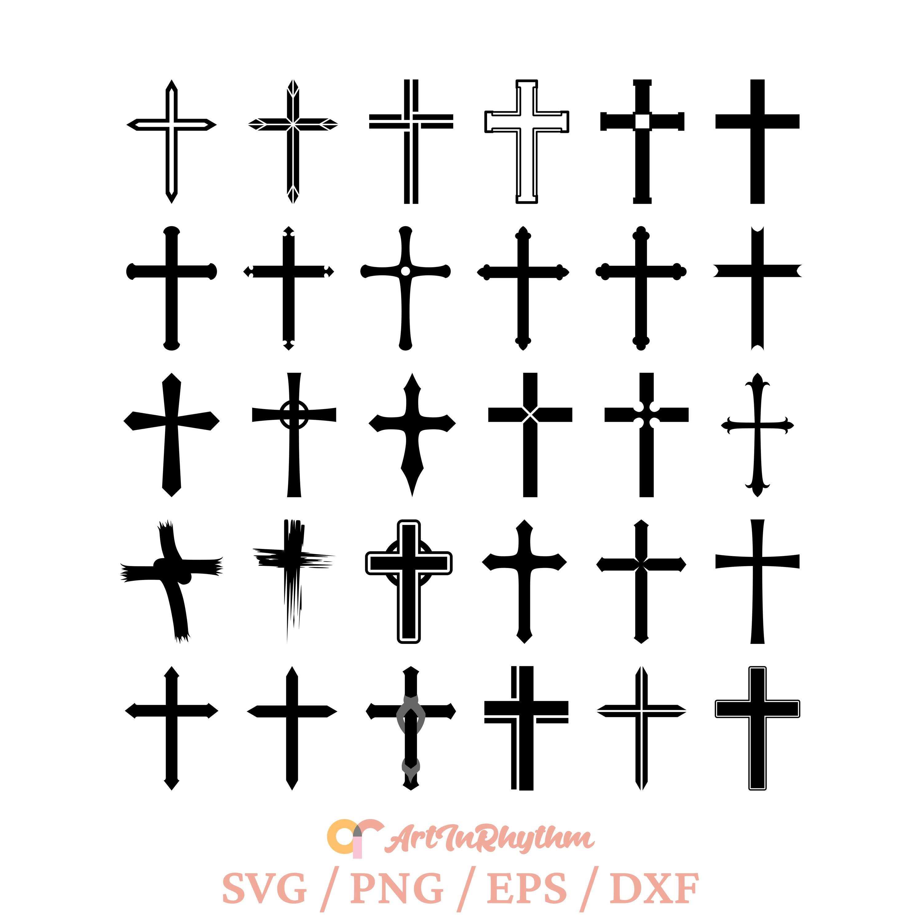 Cross Svg Bundle, Cross Svg, Cross Svg Cut Files, Cross Svg Files ...