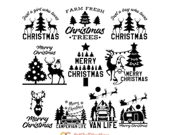 Christmas svg bundle, Christmas decoration svg, Christmas decor svg, Christmas silhouette svg, Christmas cricut svg, Christmas svg files