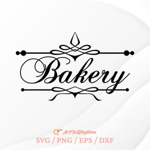 Bakkerij Svg, bakkerij winkel teken Svg, bakkerij Svg gesneden bestand, bakkerij Svg, patisserie Svg, keuken Svg, bakken Svg, gebak Svg, broden Svg, bakkerij