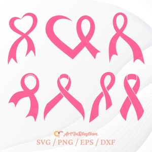 Pink Ribbon Svg, Breast Cancer Ribbon Svg, Breast Cancer Awareness Svg, Cancer Awareness Svg, Fight Cancer Ribbon Svg, Pink Ribbon Svg-bestanden