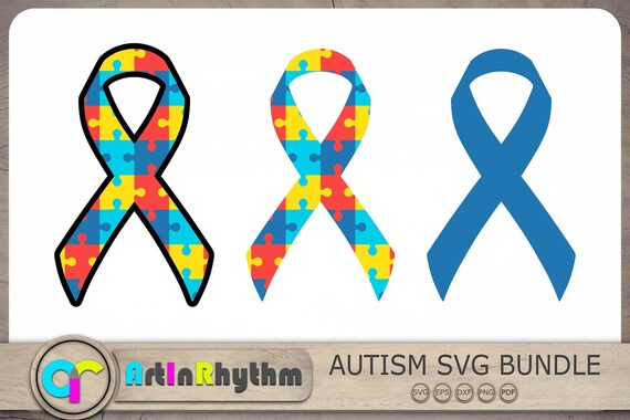Autism Ribbon Svg Ribbon Svg Autism Awareness Svg Autism - Etsy Australia