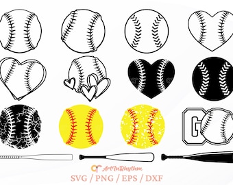 ソフトボール SVG、ソフトボール SVG バンドル、ソフトボール SVG ファイル、ソフトボール クリップアート、ソフトボール ボール SVG、ソフトボール プレーヤー SVG、ソフトボール バット SVG、スポーツ SVG