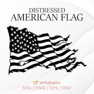 Distressed American Flag Svg, American Flag Svg, Patriotic Svg, US Flag, USA Flag, Independence Svg, 4th of july Svg, Distressed Flag Svg