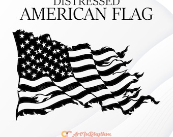 American Flag Svg, Distressed American Flag Svg, 4th of July Svg, Independence Svg, USA Patriotic Svg, USA Flag, USA Distressed Flag Svg