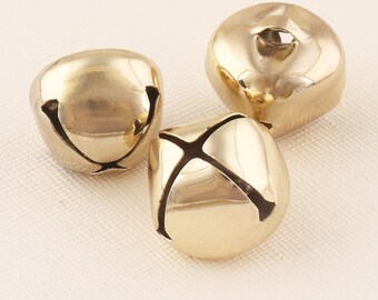 50Pcs 9mm Red Metal Jingle Bell,Christmas Bells,Dancing Bells,craft bells,jewelry bells,Liberty Bells,bell charm