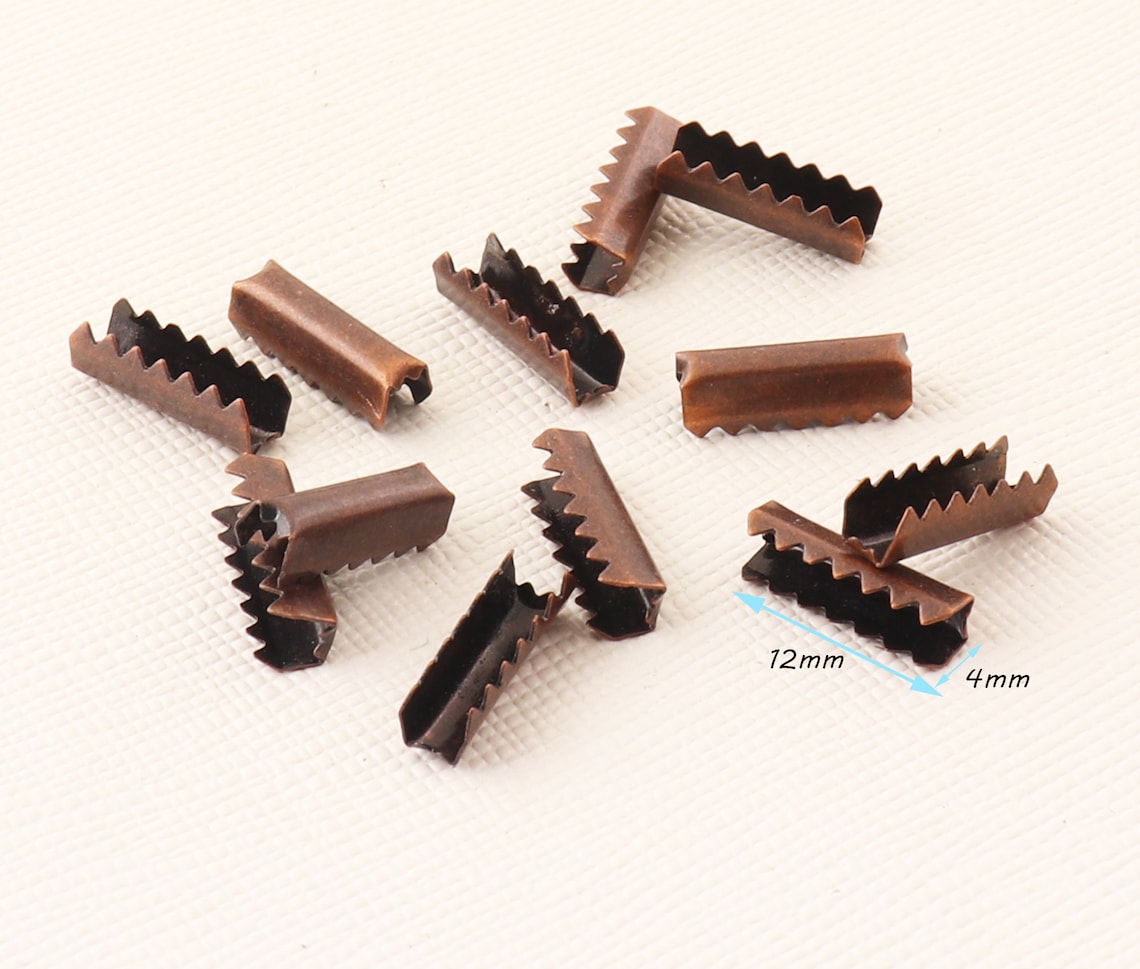 Ribbon Clamp With Loopcord End Ribbon Cliplanyard Etsy