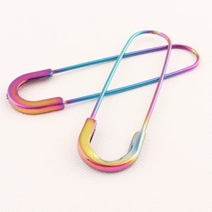 120 Pezzi Spille Da Balia Colorate - 19mm - Per Cucito E Crafting - Con Scatola Porta - Foto 4