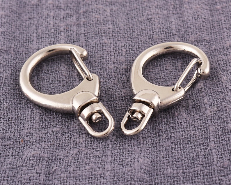 Silver Lobster Swivel clasp 12pcs Purse clasp 20mm Clas Silver Lobster Swivel clasp 12pcs Purse clasp 20mm Clas