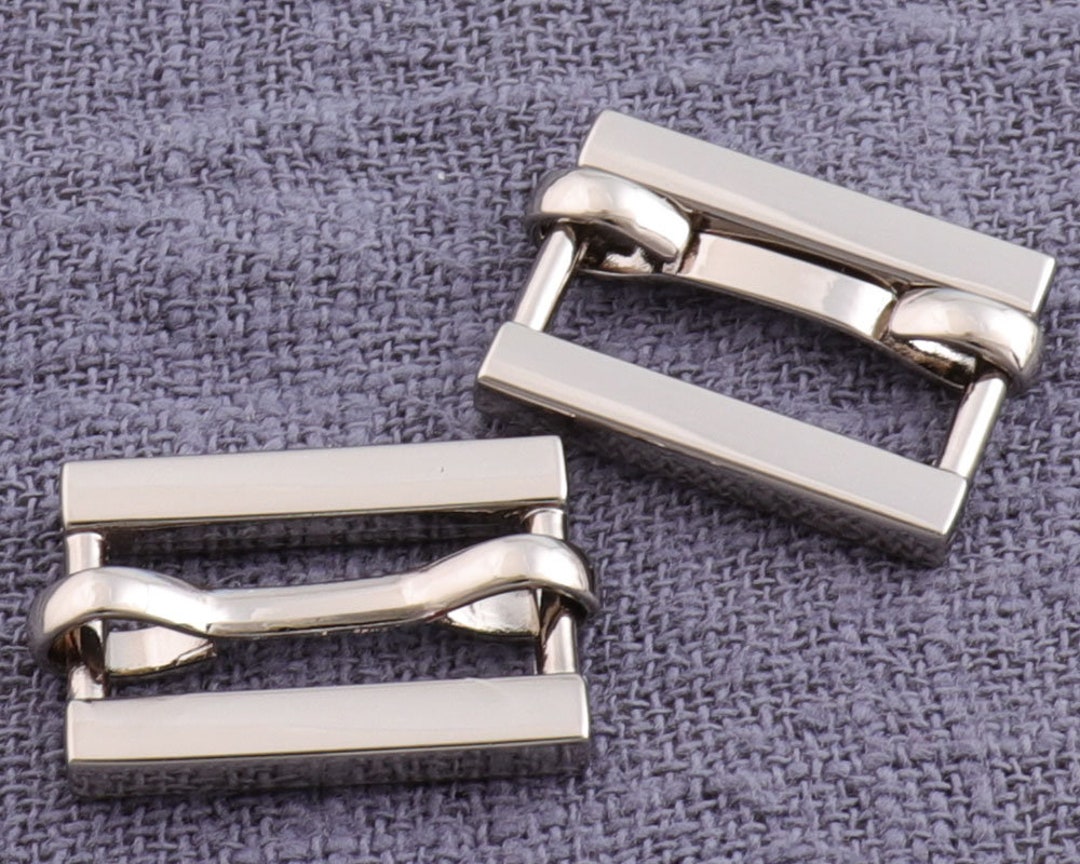 4pcs 16mm Silver Tri Bars for Adjustable Straps With Movable - Etsy