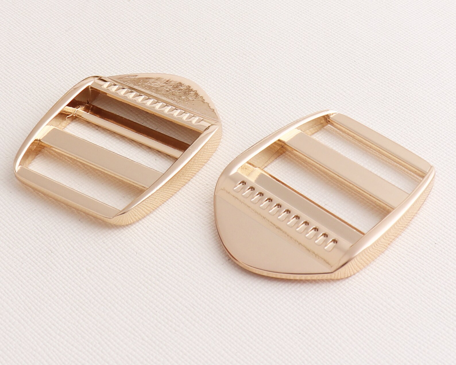 Ladder Lock Buckle Strap Adjuster Sliderlight Gold Strap Etsy