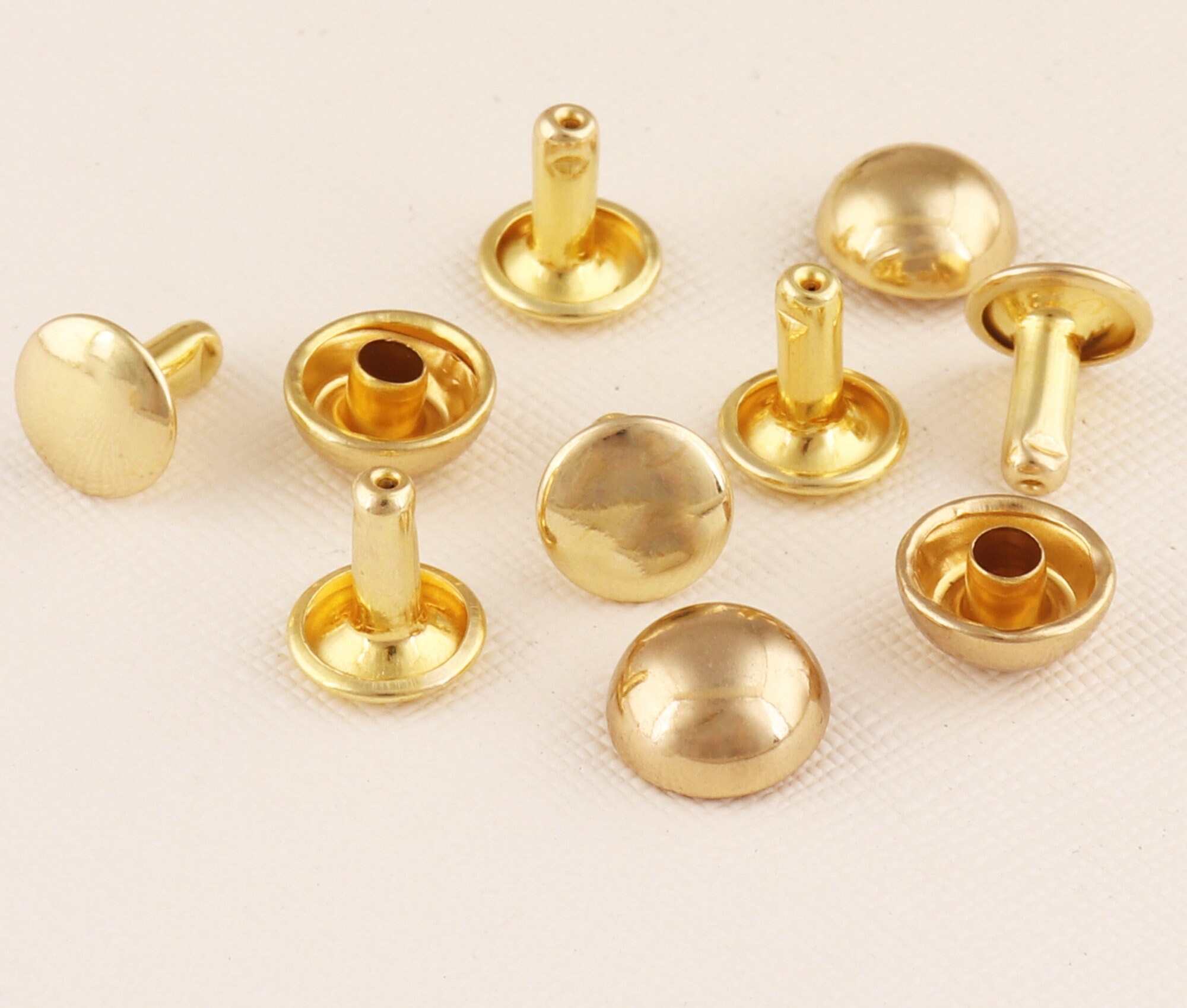 Gold Metal Rivets,rivet Dome Rivets,rivet for Purse,bag Hardware,rivets ...
