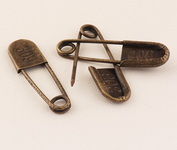 Rose Gold/silver Safety Pin, 55mm Decorative Pins, 20pcs Push Pins
