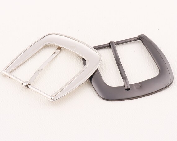 Metal Buckle With Pins replacement Belt Buckle 53mm Mens Leather