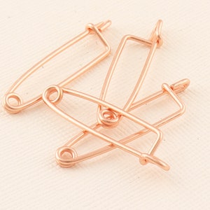 Safety pin,Knitting pin,Metal pins,Lapel pin,Rose Gold Decorative pins, 120pcs Brooch pin,Vintage pin,Pins for jewelry-30mm