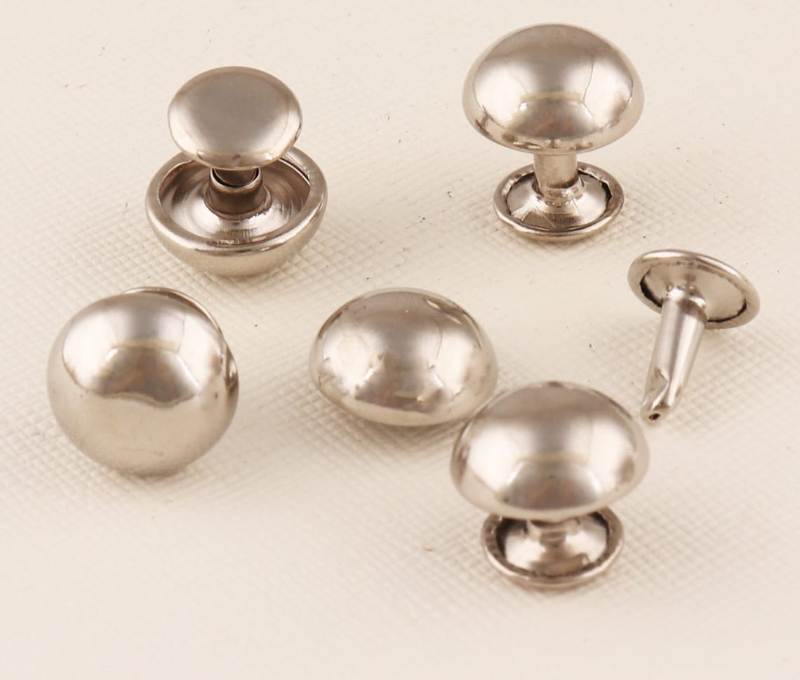 Decorative Rivetsrivets for Jewelryround Metal Flat Etsy