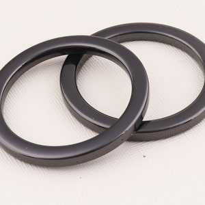 Round Formed Rings,Handbag Purse Bag Making Hardware Supplies,Link O Ring,Metal O Rings Welded*48mmx38mm*4pcs