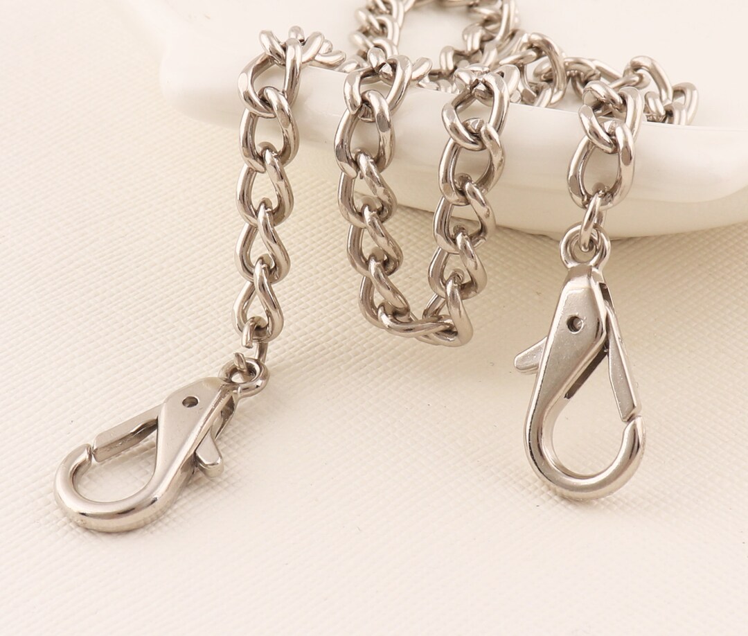 Purse Chainsilver Chainschain Strapchain Claspreplacement - Etsy