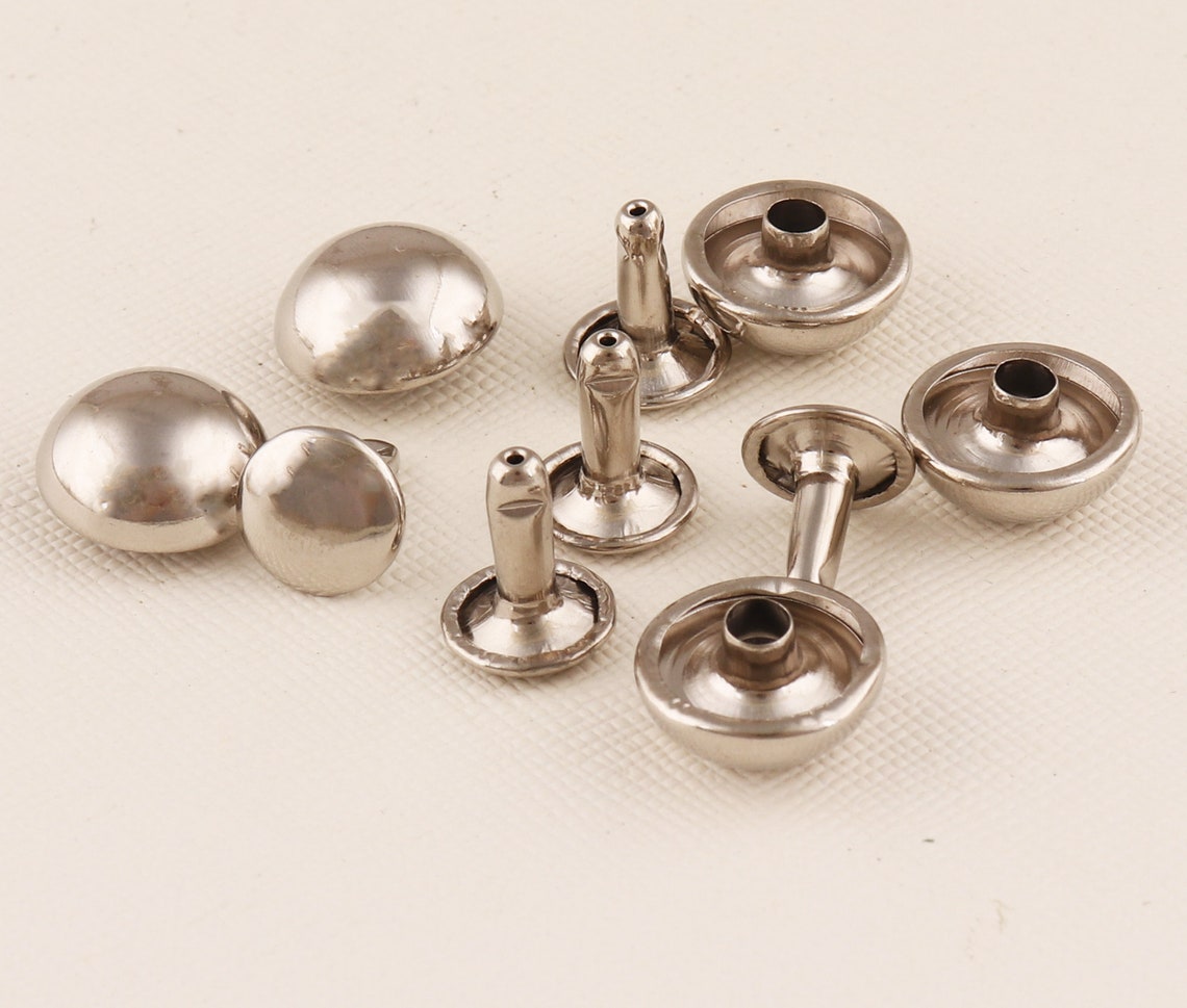 Decorative Rivetsrivets for Jewelryround Metal Flat Etsy