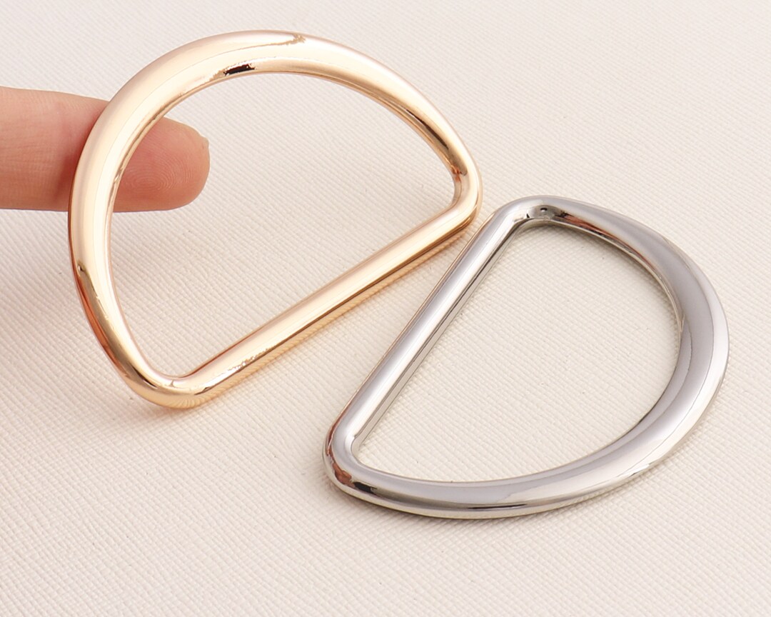 Silver/light Gold D Ring,dee Rings Welded,flat D-rings for Dog/pet ...