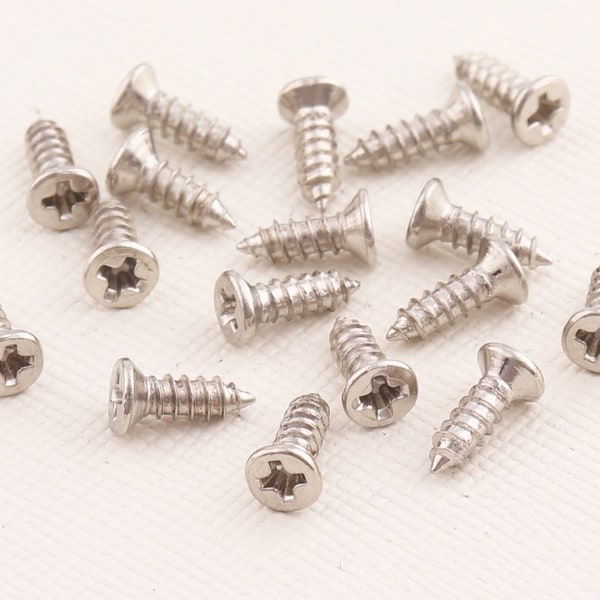 Miniature Screws,Screws for Hinges - Small Box Hardware, Hinge Screws,Wood Screws ,Decorative Screws-8mm*4mm*100pcs