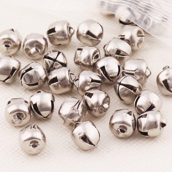 Petites cloches, Mini Bells, Bell Beads, Bells for Christmas, DIY Jewelry Findings,Jingle bells,Bells for the Holidays