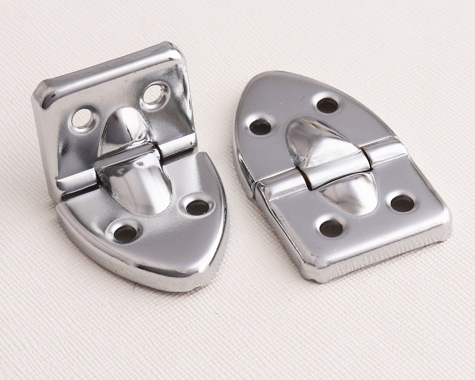 Silver Metal Hinges/box Hinges/woodworking Etsy