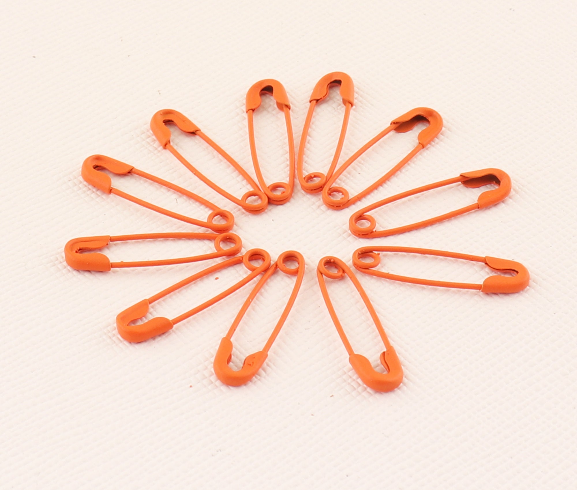 Orange Safety Pins 100-300pcs 184mm Mini Brooch Safety Pins Safety Pins  Garment Pins Hang Tags Safety Pins Sewing Safety Pins Supply 