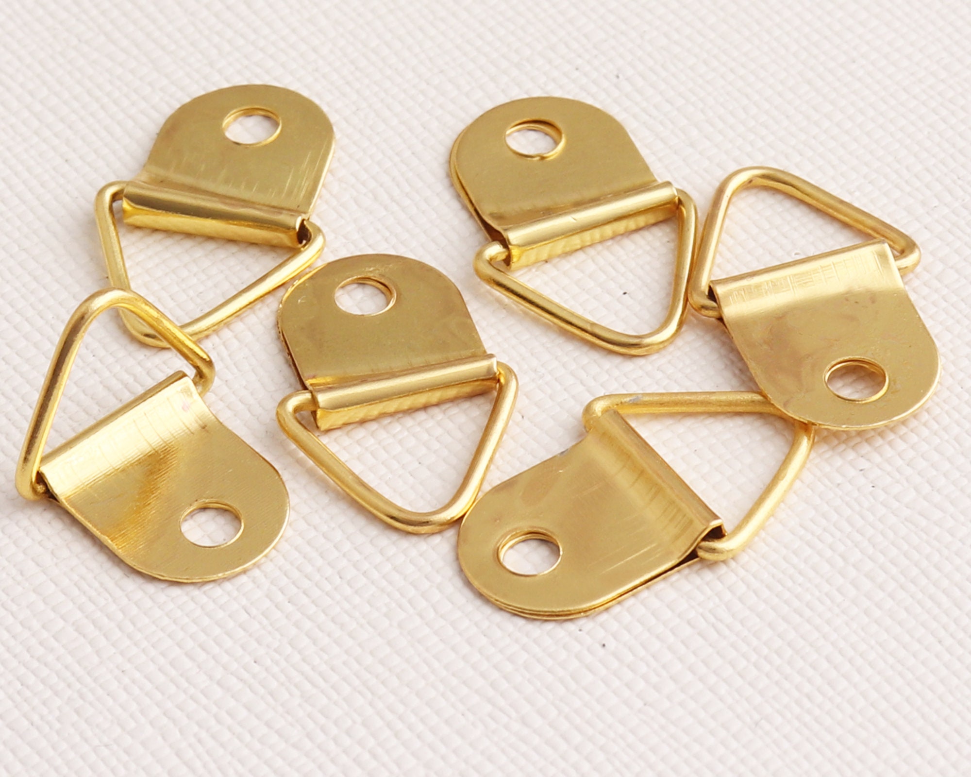 Gold Photo Frame Hook Hanging Photo Frame Hangertriangle Etsy