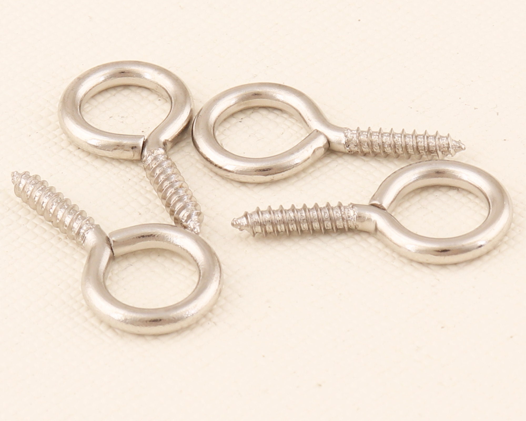 Screw eye bail drilledEye Hook ScrewTiny Eye Loop Screw Etsy