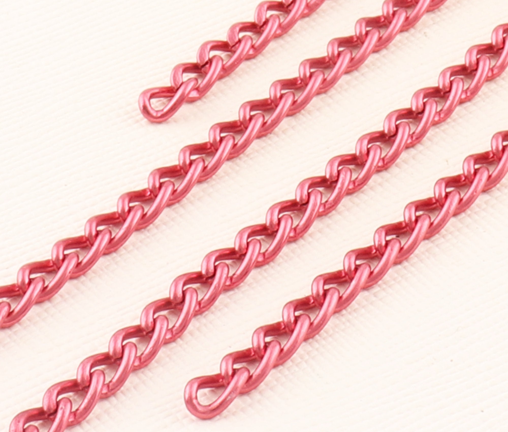 30 FEET Purse Replacement Chains Red bag chain Wallet c 30 FEET Purse Replacement Chains Red bag chain Wallet c