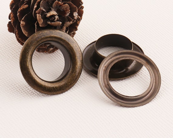 Bronze Metal Eyelets , 20set Eyelets Grommets With Washers, 13mm