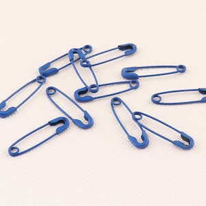 Navy Blue Safety Pin Etsy Australia