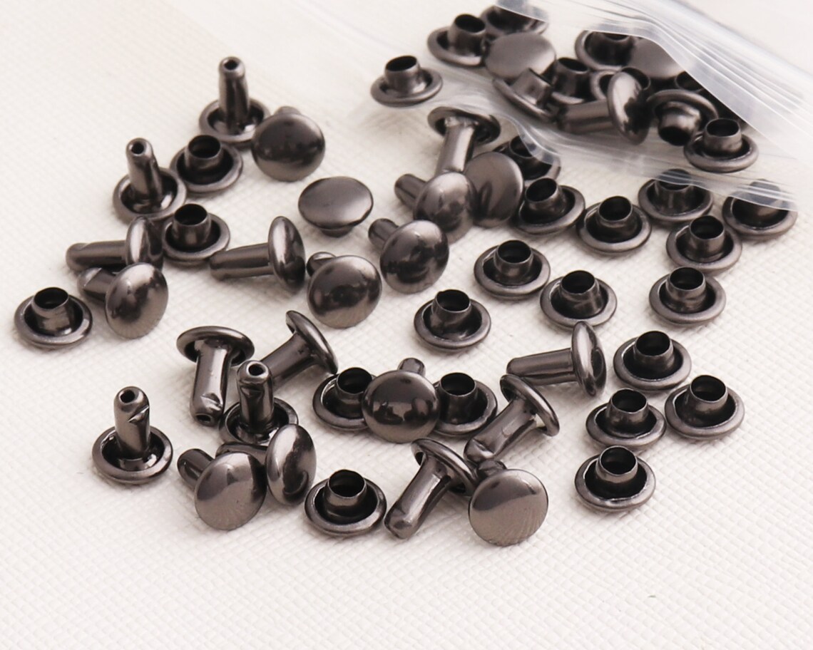 Stud Rapid Rivets Leather Craft Repairdouble Cap Rivetssmall Etsy UK