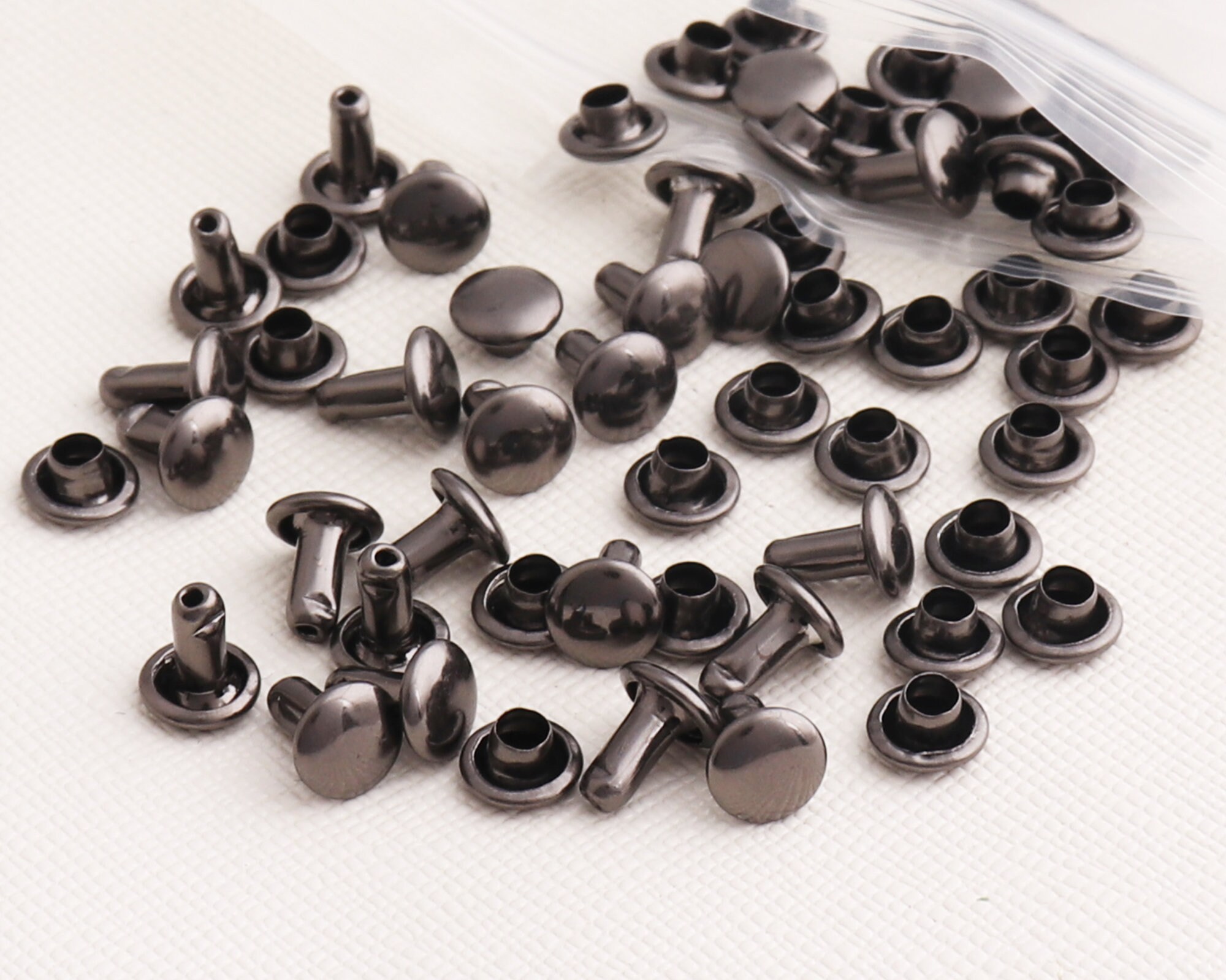 Stud Rapid Rivets Leather Craft Repairdouble Cap Rivetssmall Etsy UK