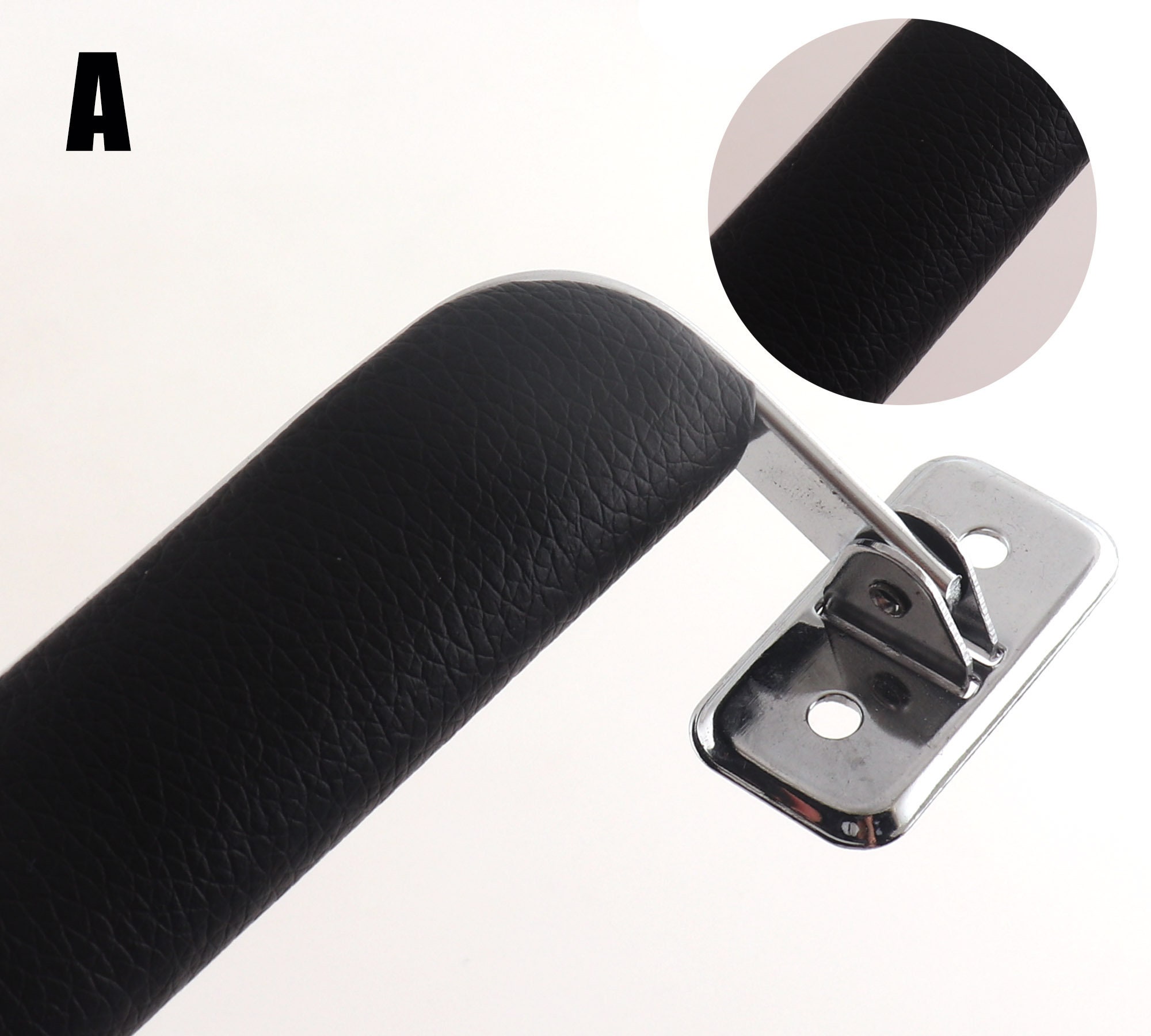 Lot De 2 Poignées De Remplacement Pour Valise - Longueur 202mm (7.95"), Couleur Noire, Marque Zaplyte (neuf)