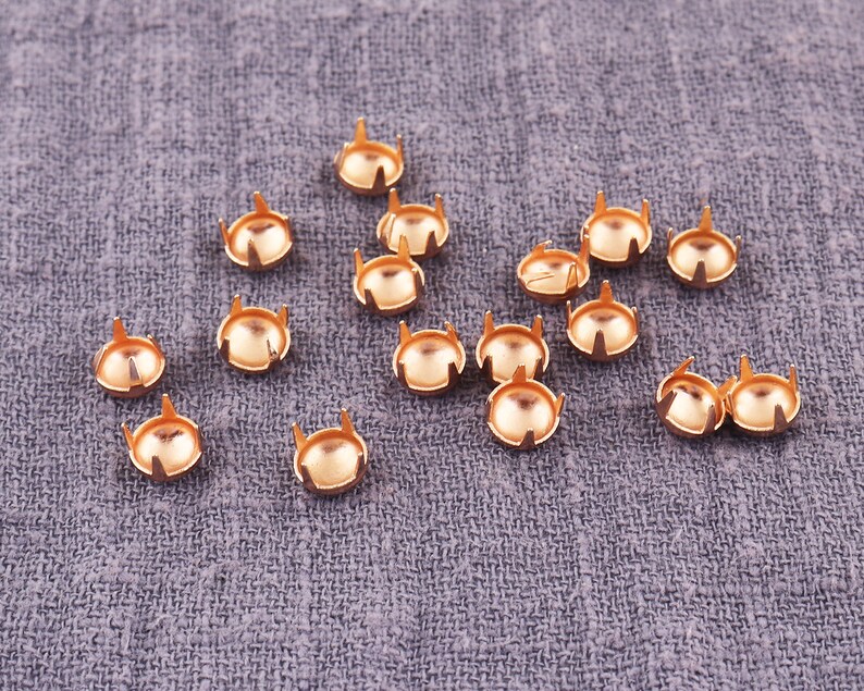Decorative Rivets Pyramid Studs 6mm Rivets Studs 100pcs Etsy