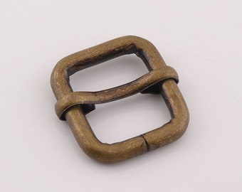 12Pcs 16mm bronze adjustable buckle,Square Belt Buckle,vintage strap buckle,luggages Buckle,Watch Straps,metal buckle